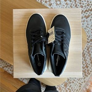 NEVER WORN Adidas Court Revival sneakers in black, size 9.